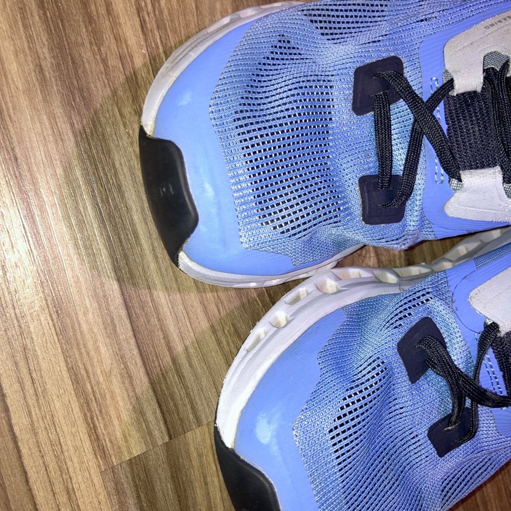 On Cloudstratus Shoes Women Size 9 Blue Running Helion CloudTec Sneakers - Picture 10 of 16